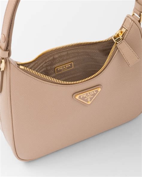 prada saffiano 25 cameo|Cameo Beige Prada Re.